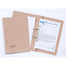 Guildhall Transfer Spring Transfer File Manilla Foolscap 315gsm Buff (Pack 25) - 349-BUFZ - ONE CLICK SUPPLIES