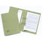 Guildhall Transfer Spring Transfer File Manilla Foolscap 315gsm Green (Pack 25) - 349-GRNZ - ONE CLICK SUPPLIES