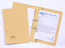 Guildhall Transfer Spring Transfer File Manilla Foolscap 315gsm Yellow (Pack 25) - 349-YLWZ - ONE CLICK SUPPLIES