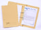 Guildhall Transfer Spring Transfer File Manilla Foolscap 315gsm Yellow (Pack 25) - 349-YLWZ - ONE CLICK SUPPLIES