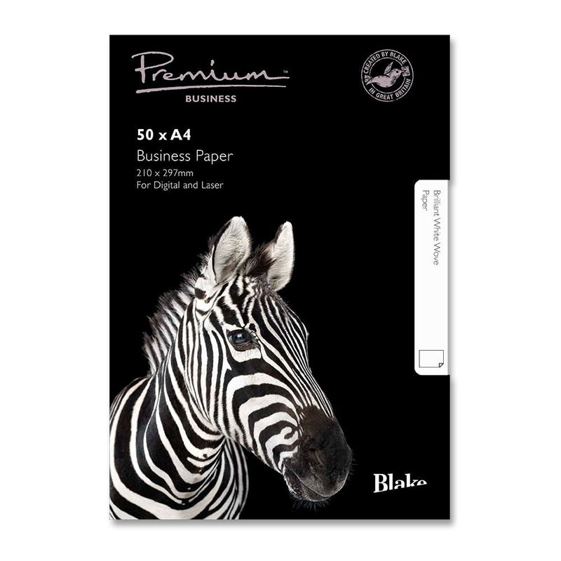 Blake Premium Business Paper A4 120gsm Brilliant White Wove (Pack 50) - 37676 - ONE CLICK SUPPLIES