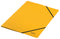 Leitz Recycle Card Folder With Elastic Band Closure A4 Yellow 39080015 - ONE CLICK SUPPLIES