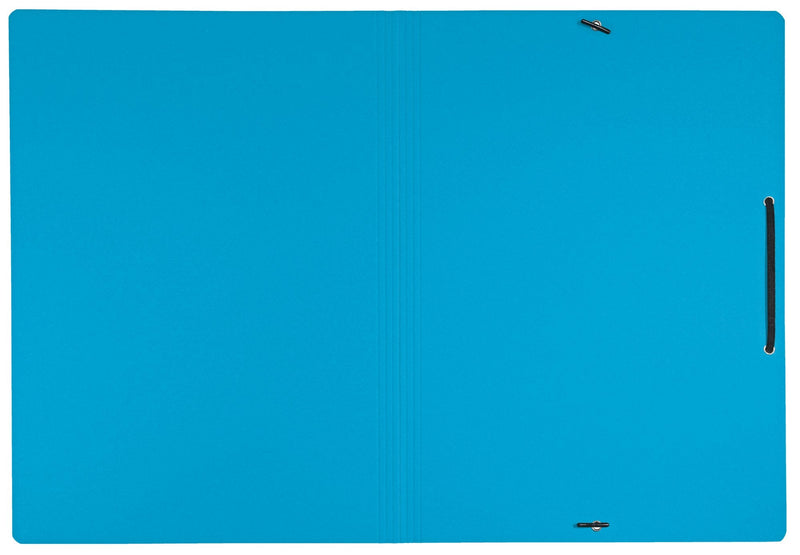 Leitz Recycle Card Folder With Elastic Band Closure A4 Blue 39080035 - ONE CLICK SUPPLIES