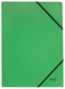 Leitz Recycle Card Folder With Elastic Band Closure A4 Green 39080055 - ONE CLICK SUPPLIES