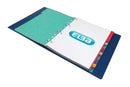 Elba Coloured Pressboard Indices A4 Euro Punched A-Z 400007514 - ONE CLICK SUPPLIES