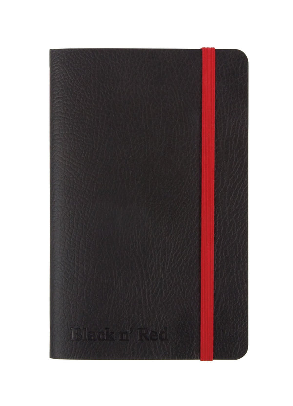 Oxford Black n Red Business Journal A6 Soft Cover Ruled & Numbered 144 Pages 400051205 - ONE CLICK SUPPLIES