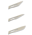 Swordfish Pro Scalpel No 3 Handle with 4 Blades Silver - 43110 - ONE CLICK SUPPLIES