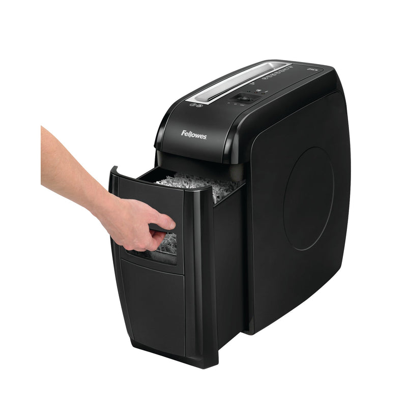 Fellowes 21Cs Cross Cut Shredder 15 Litre 12 Sheet Black 4360301 - ONE CLICK SUPPLIES