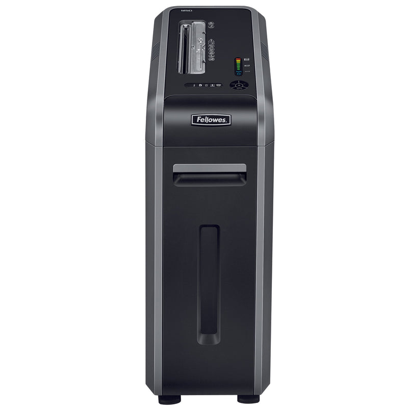 Fellowes Powershred 125Ci Cross Cut Shredder 53 Litre 18 Sheet Black/Grey 4612101 - ONE CLICK SUPPLIES