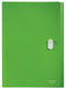 Leitz Recycle Polypropylene Expanding Concertina 5 Part File Green 46240055 - ONE CLICK SUPPLIES