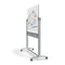 Nobo Mobile Magnetic Glass Whiteboard Brilliant White 1200x900mm 1903943 - ONE CLICK SUPPLIES