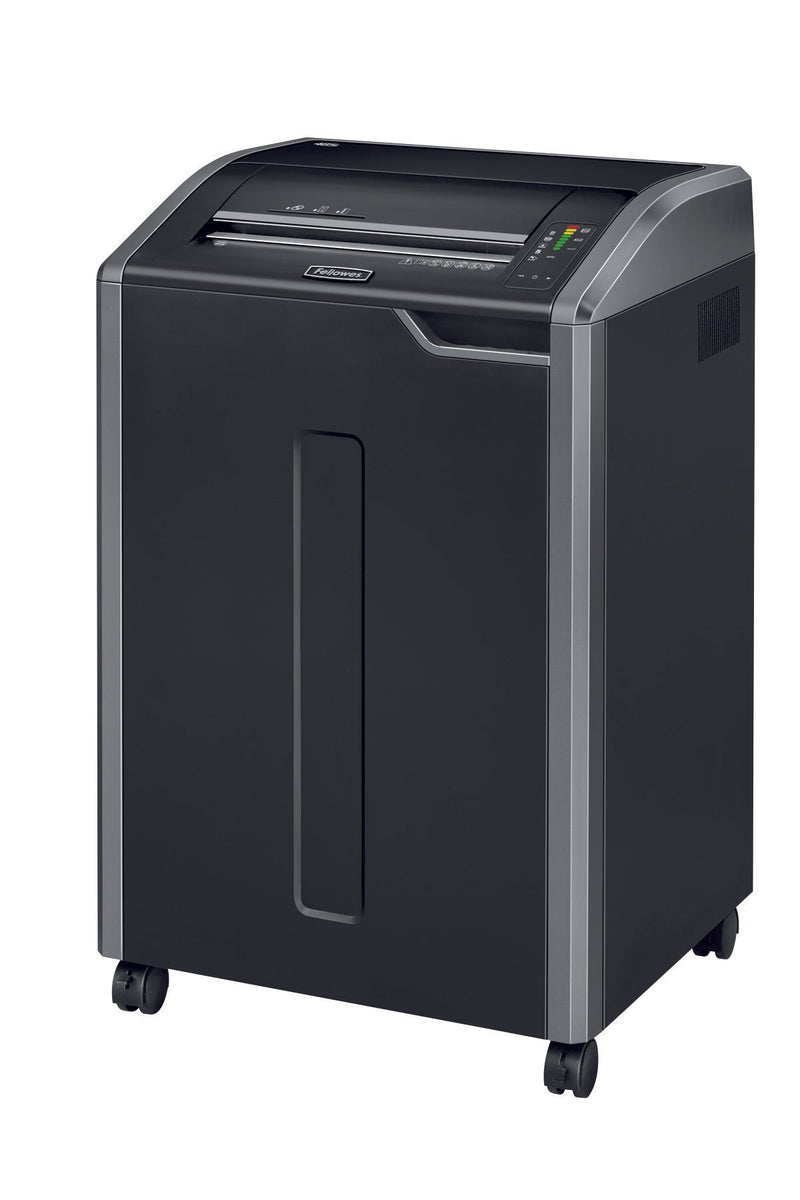 Fellowes Powershred 485i Strip Cut Shredder 132 Litre 40 Sheet Black/Grey 4699501 - ONE CLICK SUPPLIES