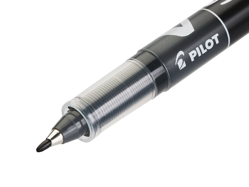 Pilot V Sign Liquid Ink Pen 2mm Tip 0.6mm Line Black (Pack 12) - 301101201 - ONE CLICK SUPPLIES