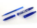 Pilot FriXion Ball Erasable Gel Rollerball Pen 0.7mm Tip 0.35mm Line Blue (Pack 12) - 224101203 - ONE CLICK SUPPLIES