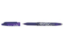 Pilot FriXion Ball Erasable Gel Rollerball Pen 0.7mm Tip 0.35mm Line Violet (Pack 12) - 224101208 - ONE CLICK SUPPLIES