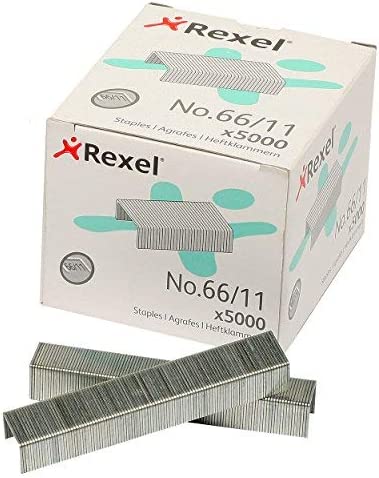 Rexel 66/11mm Staples (Pack 5000) 06070