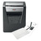 Rexel Momentum X415 Cross Cut Shredder 23 Litre 15 Sheet Black 2104576 - ONE CLICK SUPPLIES