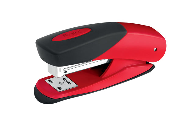 Rexel Choices Matador Half Strip Stapler Metal 25 Sheet Red 2115688 - ONE CLICK SUPPLIES