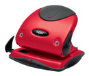 Rexel Choices P225 2 Hole Punch Metal 16 Sheet Red 2115692 - ONE CLICK SUPPLIES