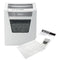 Leitz IQ Office Micro Cut Paper Shredder Security P5 23L White 80021000 - ONE CLICK SUPPLIES