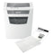 Leitz IQ Home Office Cross Cut Paper Shredder P4 23L White 80091000 - ONE CLICK SUPPLIES