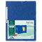 Europa 3 Flap Folder Manilla 240x320mm Elasticated 400gsm Blue (Pack 10) - 55502SE - ONE CLICK SUPPLIES