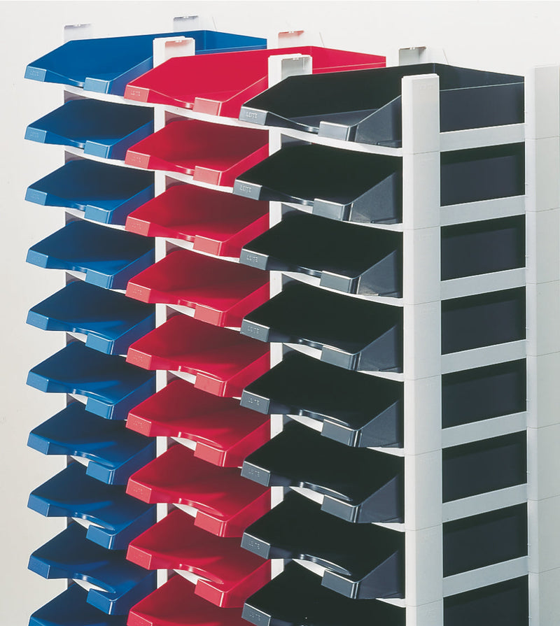 Leitz Plus Letter Tray Rack Black 53270095 - ONE CLICK SUPPLIES