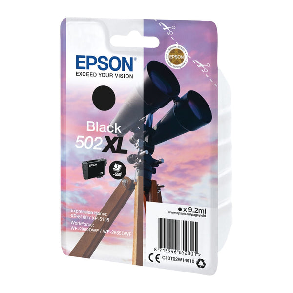 Epson Singlepack 502XL Ink Black C13T02W14010 - ONE CLICK SUPPLIES