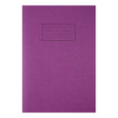 Silvine Exercise Book Ruled and Margin 80 Pages A4 Purple Ref EX111 (Pack 10) - ONE CLICK SUPPLIES