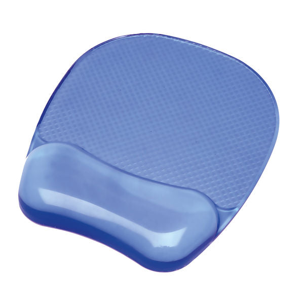 Fellowes Crystal Blue Mousepad and Wrist Rest Code 91141 - ONE CLICK SUPPLIES