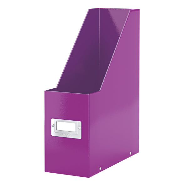 Leitz Click n Store Magazine A4 File Purple 60470062 - ONE CLICK SUPPLIES