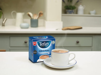 Tetley 80s 2-Cup Tea Bags Retail 250g - ONE CLICK SUPPLIES