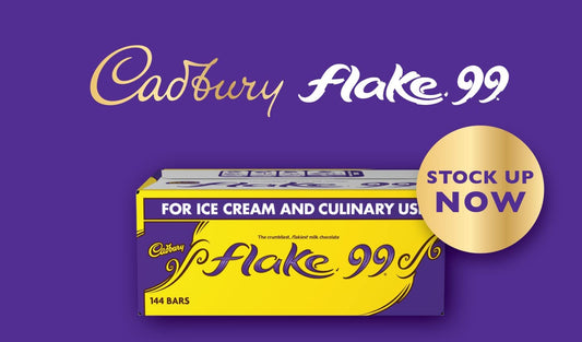 Cadbury Flake 99 Multipack Box, 144 Individual Chocolate Bars 1.4kg