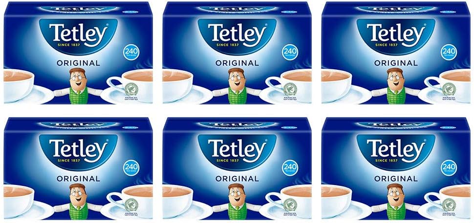 Tetley Softpack 240 x 2-Cup Teabags