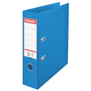 Esselte No.1 VIVIDA Lever Arch File Polypropylene A4 75mm Spine Width Blue (Pack 10) 624067 - ONE CLICK SUPPLIES