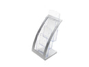 Deflecto Literature Holder 3 Tier DL Portrait Silver - 693645 - ONE CLICK SUPPLIES