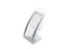 Deflecto Literature Holder 3 Tier DL Portrait Silver - 693645 - ONE CLICK SUPPLIES