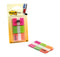 Post-it Index Flags Strong Repositionable 25x38mm 3x22 Tabs Pink Green Orange (Pack 66) 686-PGO - 7000042777 - ONE CLICK SUPPLIES