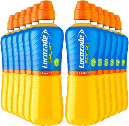 Lucozade Sport Orange 500ml Bottles (Pack of 12)