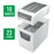 Leitz IQ Slim Home Office Cross Cut Shredder 23 Litre 10 Sheet White 80011000 - ONE CLICK SUPPLIES