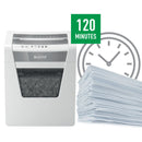 Leitz IQ Office Cross Cut Shredder 23 Litre 17 Sheet White DS 80031000 - ONE CLICK SUPPLIES