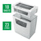 Leitz IQ Home Office Cross Cut Paper Shredder P4 23L White 80091000 - ONE CLICK SUPPLIES