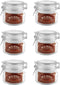 Kilner Branded 0.5 Litre Square Glass Clip Top Preservation Storage Jar.