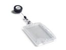 Durable Security Pass Badge Holder and Reel 54x90mm (Pack 10) 822419 - ONE CLICK SUPPLIES