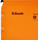 Esselte Orgarex A4 Lateral Suspension File Card 15mm Base Orange (Pack 25) 21628