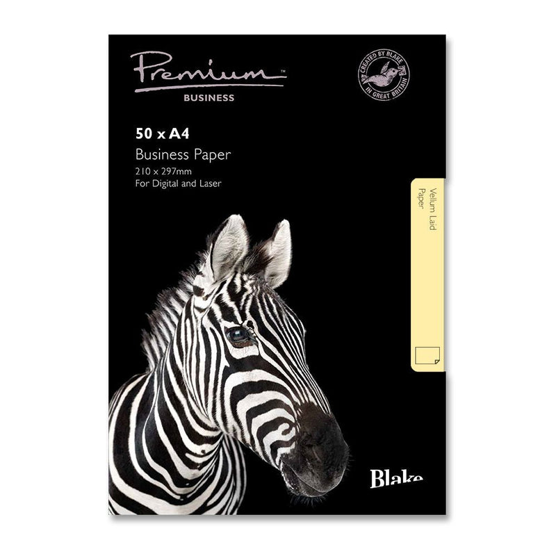 Blake Premium Business Paper A4 120gsm Vellum Laid (Pack 50) - 95676 - ONE CLICK SUPPLIES