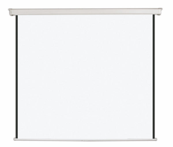 Bi-Office Wall Projection Screen 2000x2000mm Black Border White Housing - 9D006003 - ONE CLICK SUPPLIES