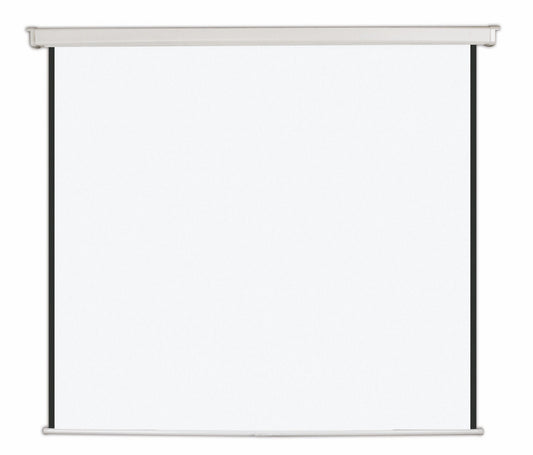 Bi-Office Wall Projection Screen 1800x1800mm Black Border White Housing - 9D006004 - ONE CLICK SUPPLIES