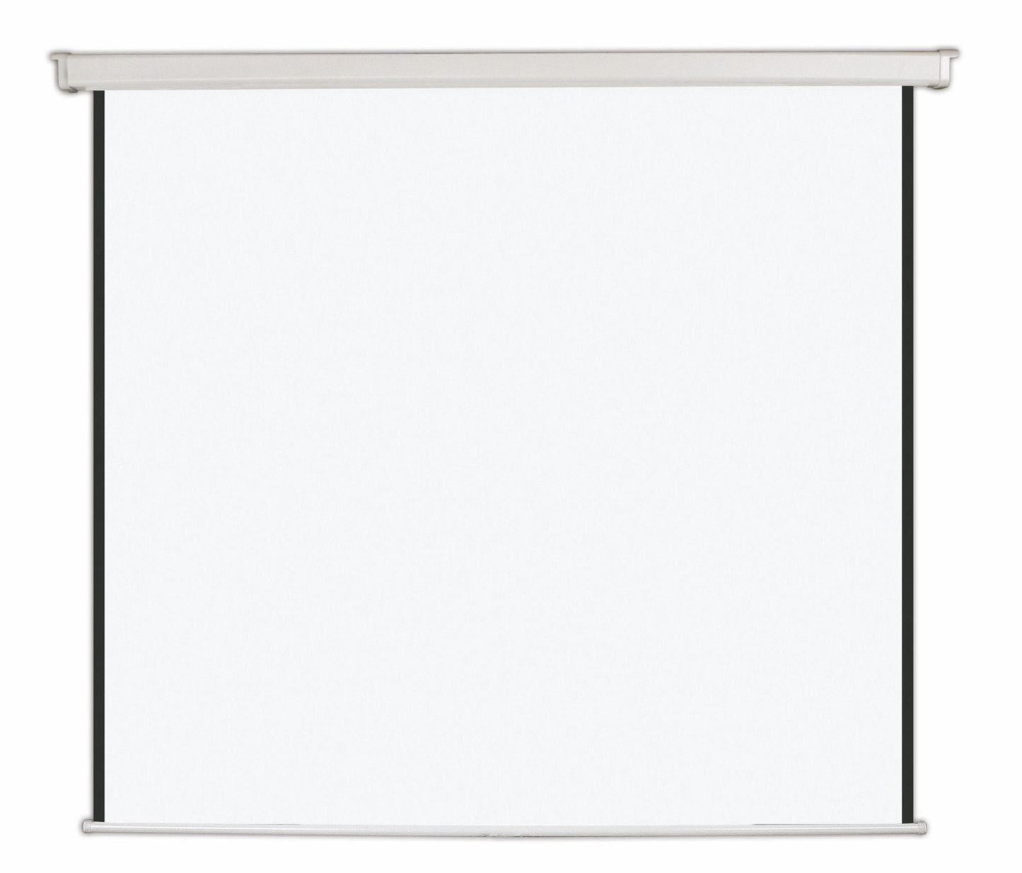 Bi-Office Wall Projection Screen 2440x2440mm Black Border White Housing - 9D006011 - ONE CLICK SUPPLIES