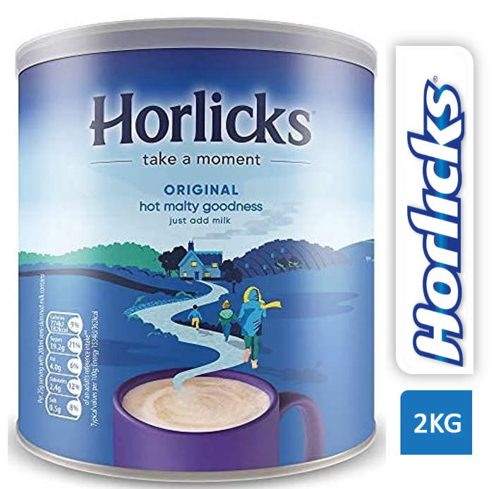 Horlicks Original Malt Drink 2kg - ONE CLICK SUPPLIES